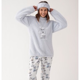 N20492 PROMISE PIJAMA MUJER OSITO