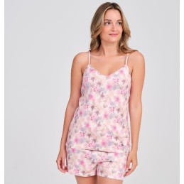 DA26S438 DON ALGODON PIJAMA MUJER FLORAL