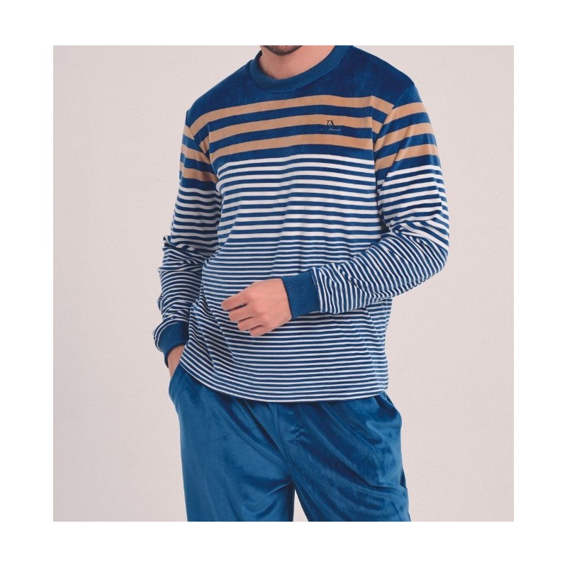DA25W311 DON ALGODON PIJAMA HOMBRE RAYAS DA25W311 DON ALGODON PIJAMA HOMBRE RAYAS