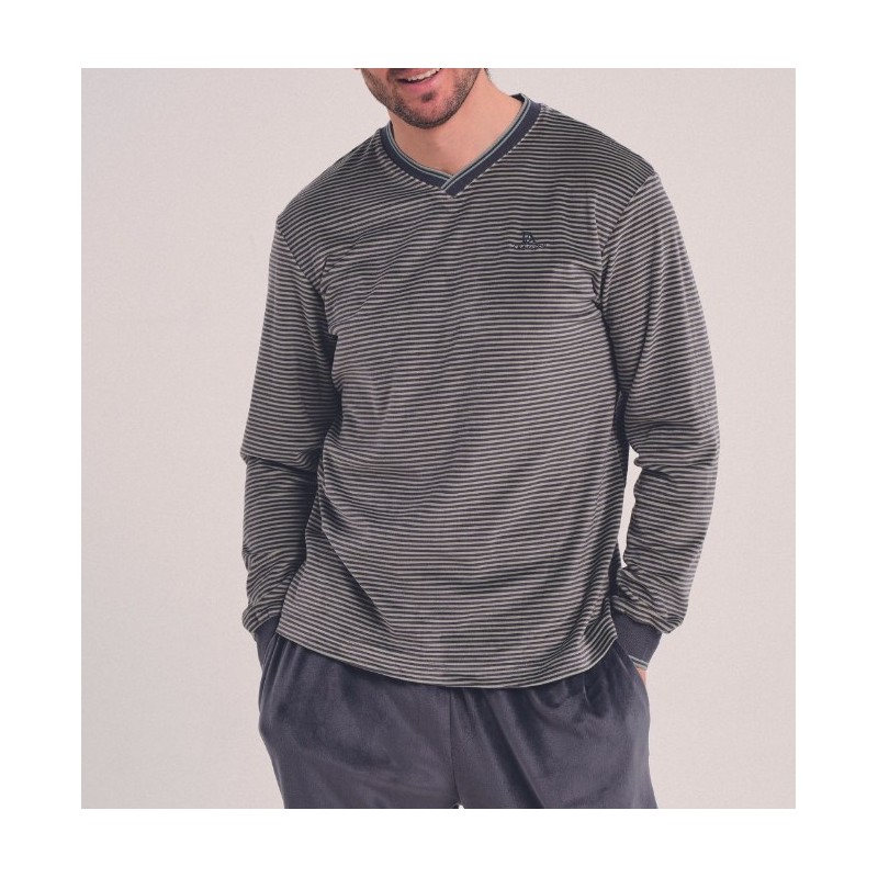 DA25W308 DON ALGODON PIJAMA HOMBRE RAYAS DA25W308 DON ALGODON PIJAMA HOMBRE RAYAS