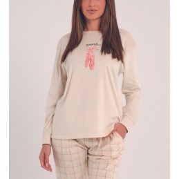 DA25W414 DON ALGODON PIJAMA MUJER DANCE