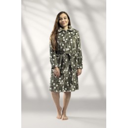 1034 LIN 3XL-5XL BATA MUJER CORALINA TULIPANES