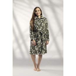 1034 LIN 3XL-5XL BATA MUJER CORALINA TULIPANES Foto 29412