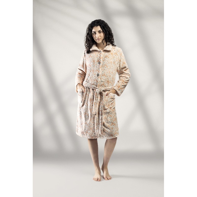 1025 LIN BATA MUJER CORALINA FLORAL 1025 LIN BATA MUJER CORALINA FLORAL