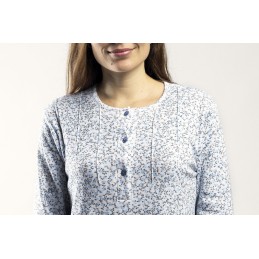 6573 LIN M-2XL CAMISON MANGA LARGA JARETAS ESTAMPADO 6573 LIN M-2XL CAMISON MANGA LARGA JARETAS ESTAMPADO