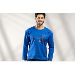 6559 LIN PIJAMA HOMBRE LET YOURSELF REST