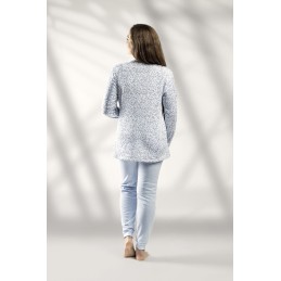6587 LIN M-2XL PIJAMA MUJER FLORECITAS 6587 LIN M-2XL PIJAMA MUJER FLORECITAS