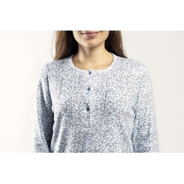 6587 LIN M-2XL PIJAMA MUJER FLORECITAS 6587 LIN M-2XL PIJAMA MUJER FLORECITAS