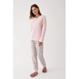N20013 PROMISE PIJAMA MUJER 3 PIEZAS