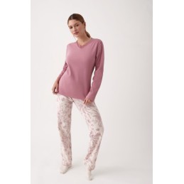 N20043 PROMISE PIJAMA MUJER 3 PIEZAS