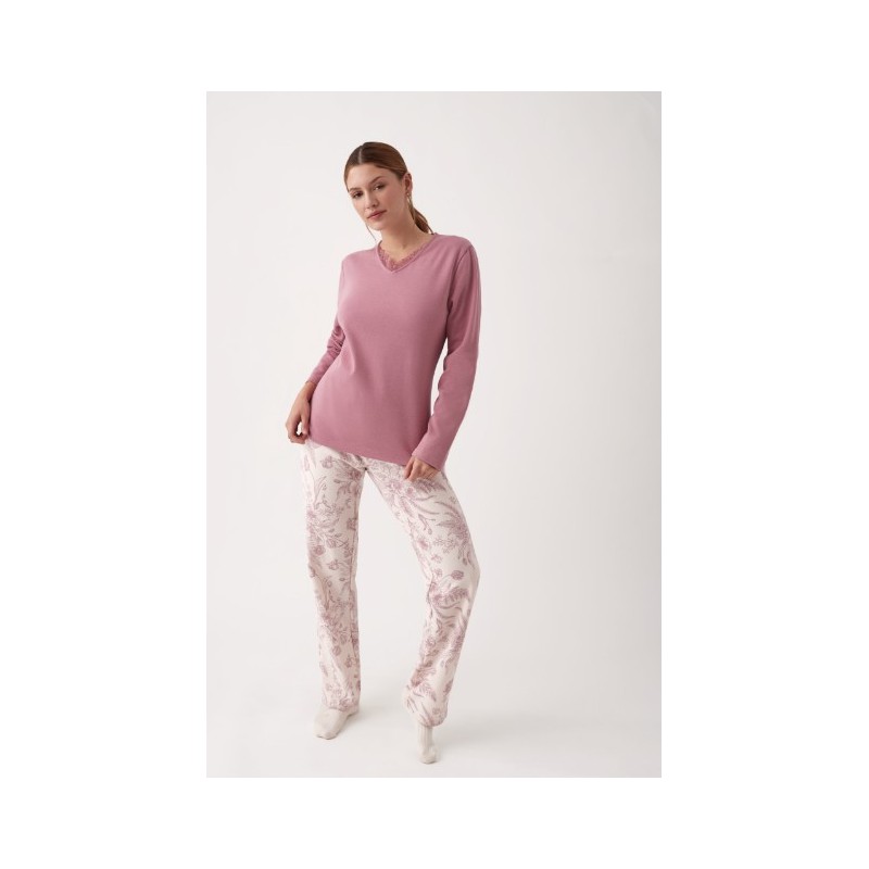 N20043 PROMISE PIJAMA MUJER 3 PIEZAS