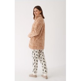 N20053 PROMISE PIJAMA MUJER 3 PIEZAS BE HAPPY