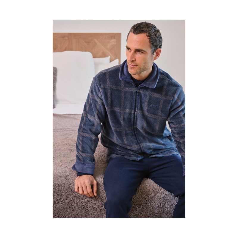 259605CR MUSLHER CHAQUETA HOMBRE CUADROS