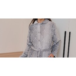 258612 MUSLHER BATA MUJER JACQUARD