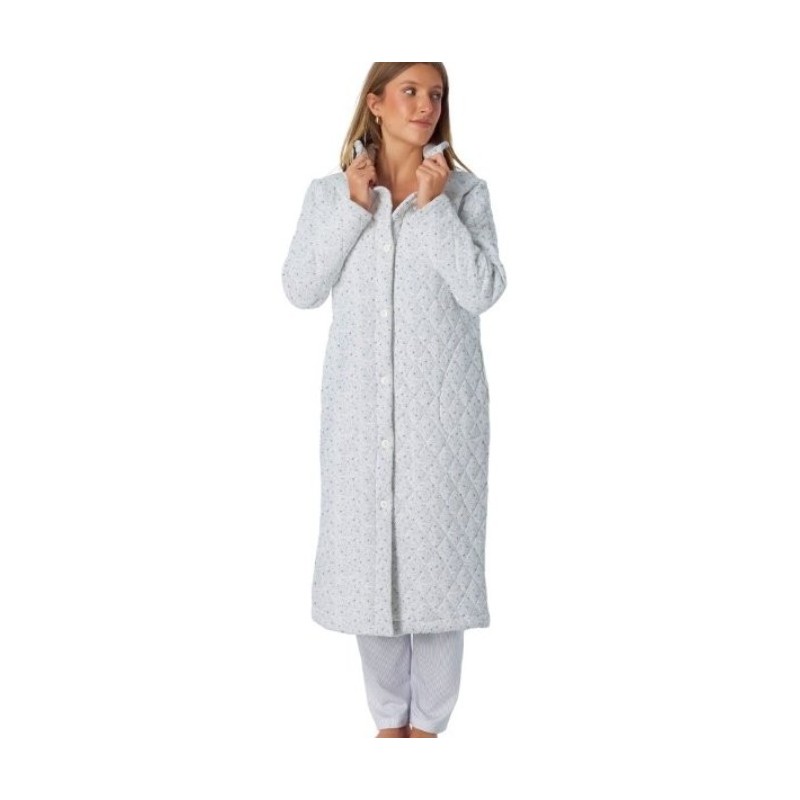 70121 LENISS BATA MUJER ACOLCHADA FLORECITAS 70121 LENISS BATA MUJER ACOLCHADA FLORECITAS