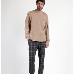 63762 ADMAS PIJAMA HOMBRE PANTALON CUADROS