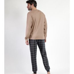 63762 ADMAS PIJAMA HOMBRE PANTALON CUADROS