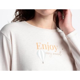 63589 ADMAS PIJAMA MUJER ENJOY EVERY MOMENT