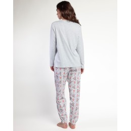 63592 ADMAS PIJAMA MUJER WINTER OWL