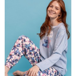 63322 LILO  STITCH  PIJAMA MUJER STITCH  ANGEL