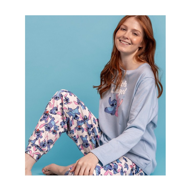 63322 LILO STITCH PIJAMA MUJER STITCH ANGEL 63322 LILO STITCH PIJAMA MUJER STITCH ANGEL