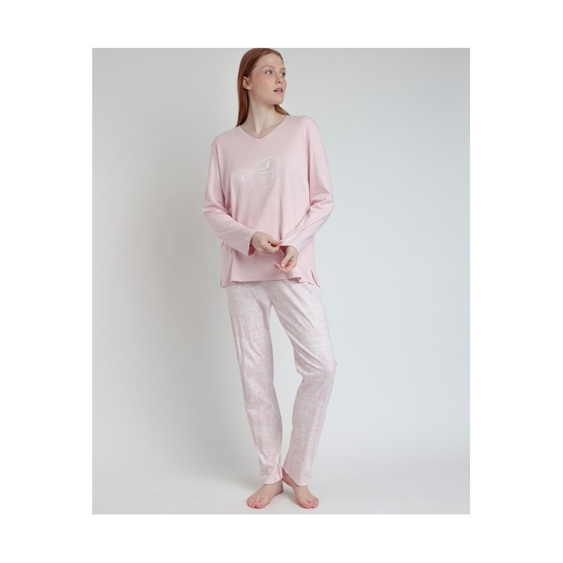63602 ADMAS PIJAMA MUJER LA VIE EST BELLE 63602 ADMAS PIJAMA MUJER LA VIE EST BELLE