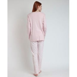63602 ADMAS PIJAMA MUJER LA VIE EST BELLE