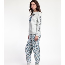 63664 LILO  STITCH  PIJAMA MUJER ALOHA STITCH