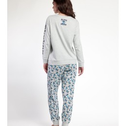 63664 LILO  STITCH  PIJAMA MUJER ALOHA STITCH