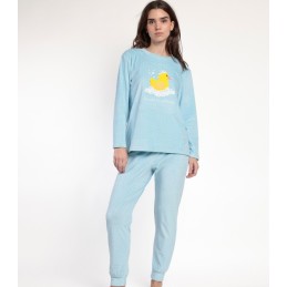 63631 ADMAS PIJAMA MUJER PATITO BURBUJAS