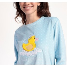 63631 ADMAS PIJAMA MUJER PATITO BURBUJAS