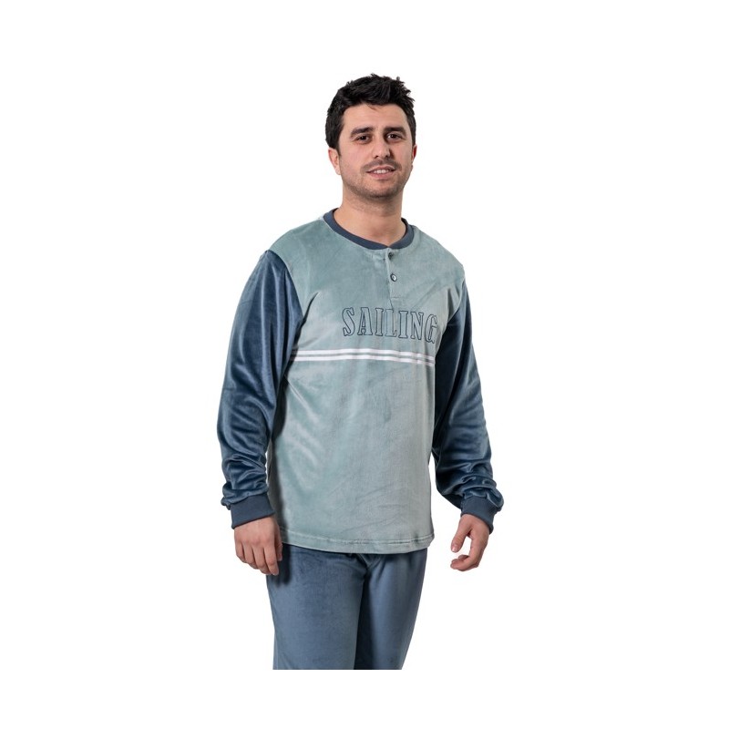 KN-617 IV25 KNT PIJAMA HOMBRE SPANDEX SAILING KN-617 IV25 KNT PIJAMA HOMBRE SPANDEX SAILING