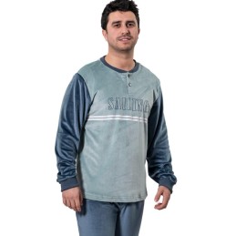 KN-617 IV25 KNT 3XL-4XL PIJAMA HOMBRE SPANDEX SAILING