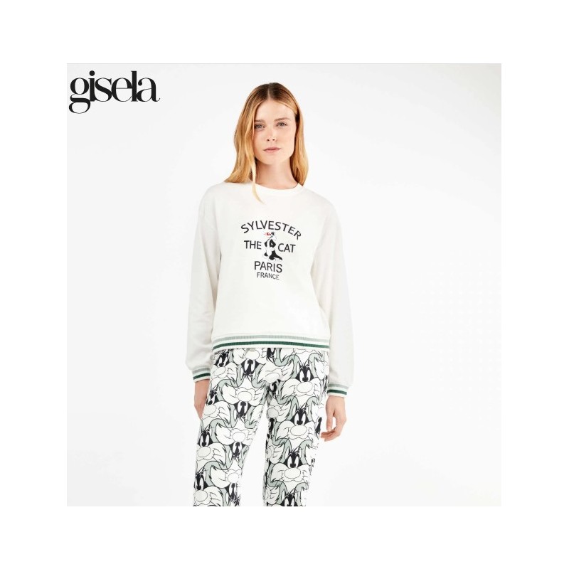 2 20345S GISELA PIJAMA MUJER SYLVESTER PARIS