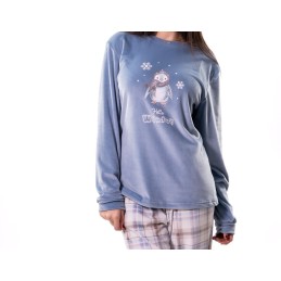 KN-457 IV25 KNT PIJAMA NIÑA HELLO WINTER KN-457 IV25 KNT PIJAMA NIÑA HELLO WINTER