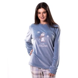 KN-516 IV25 KNT PIJAMA MUJER HELLO WINTER