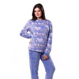 KN-526 IV25 KNT PIJAMA MUJER CORAZONES