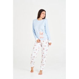 CTE 7551 RUIPEREZ PIJAMA MUJER OSITO NUBES