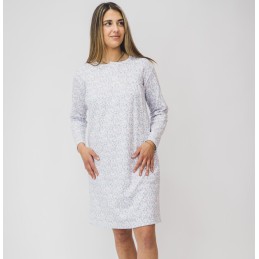 5093 ENTREDOS 3XL-4XL CAMISON MUJER FLORECITAS