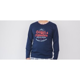 6063 ENTREDOS PIJAMA HOMBRE OUTDOOR ADVENTURE