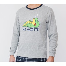 6058 ENTREDOS PIJAMA HOMBRE ME ACOSTÉ