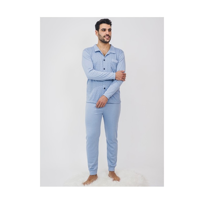 6069 ENTREDOS M-2XL PIJAMA HOMBRE ABIERTO GEOMETRICO 6069 ENTREDOS M-2XL PIJAMA HOMBRE ABIERTO GEOMETRICO