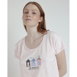 63572 ADMAS PIJAMA MUJER THE BEACH LIFE