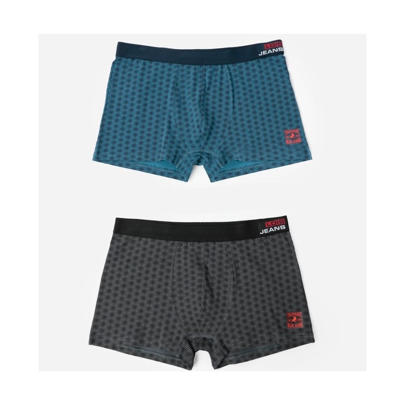 48701P LOIS PACK-2 BOXER HOMBRE LOIS JEANS 48701P LOIS PACK-2 BOXER HOMBRE LOIS JEANS