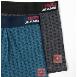 48701P LOIS PACK-2 BOXER HOMBRE LOIS JEANS 48701P LOIS PACK-2 BOXER HOMBRE LOIS JEANS