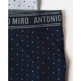48648P ANTONIO MIRO PACK-2 BOXER HOMBRE PUNTOS 48648P ANTONIO MIRO PACK-2 BOXER HOMBRE PUNTOS