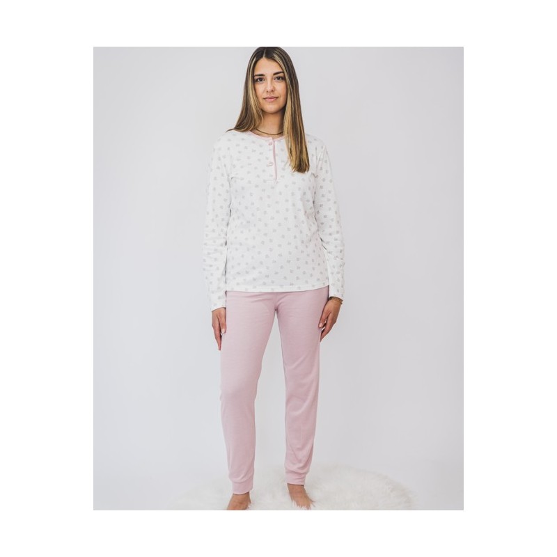 5102 ENTREDOS PIJAMA MUJER FLORECITAS 5102 ENTREDOS PIJAMA MUJER FLORECITAS