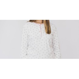 5102 ENTREDOS PIJAMA MUJER FLORECITAS