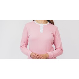 5092 ENTREDOS M-2XL PIJAMA MUJER PANTALON FLORAL