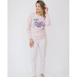5098 ENTREDOS PIJAMA MUJER MORNING TEA